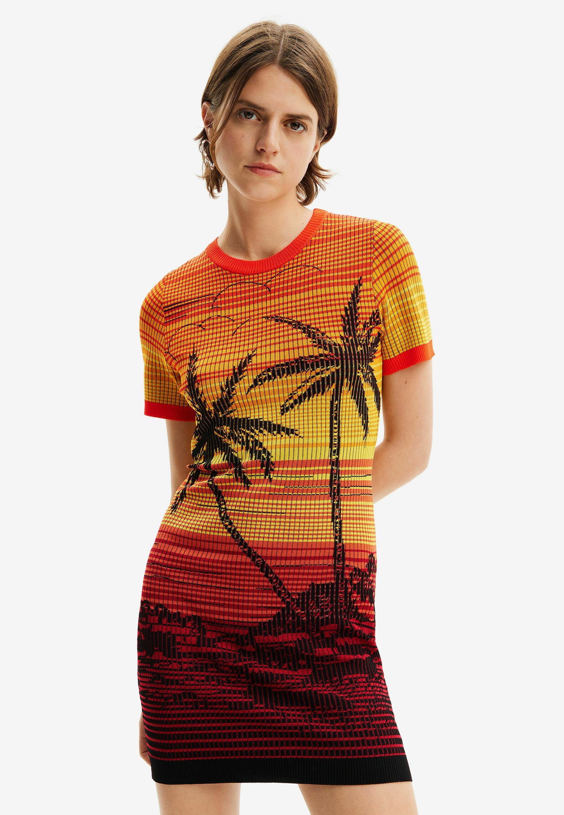 Desigual PALM TREE DRESS