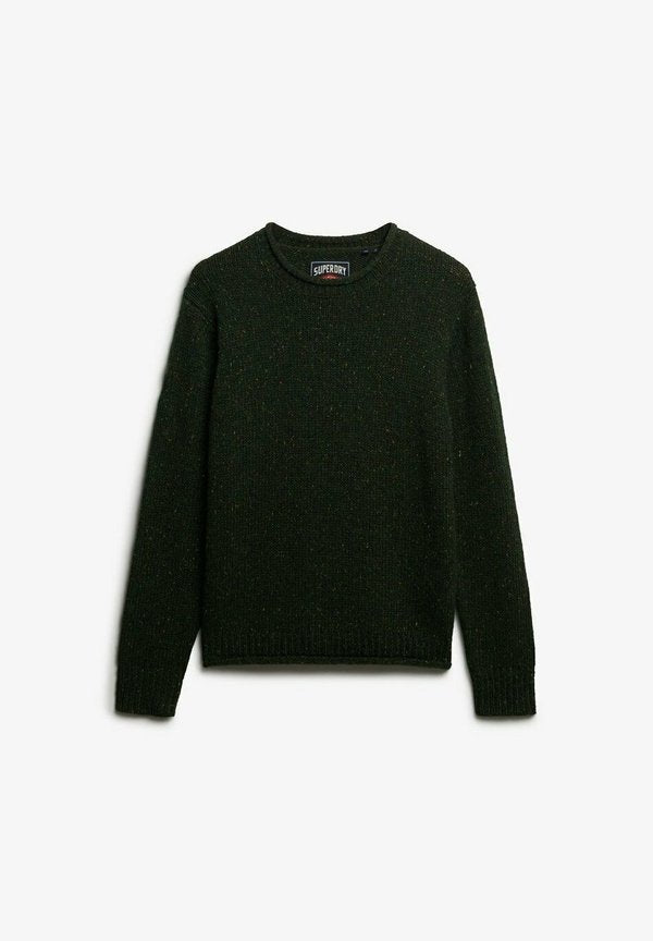 Superdry & Co Jumper - green donegal