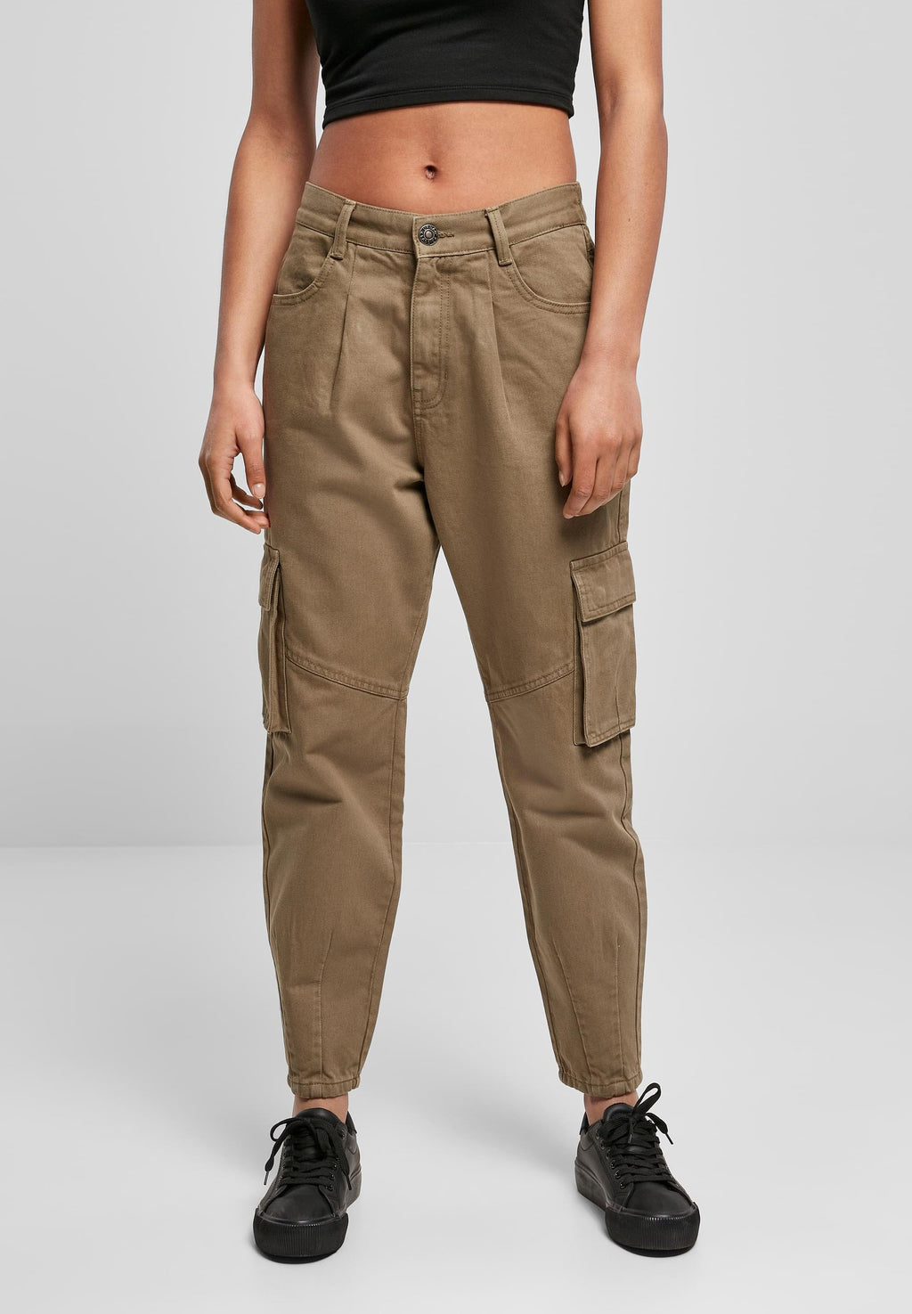 Urban Classics LADIES BALLON FIT CARGO TWILL PANTS