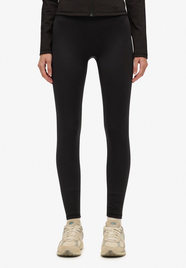 Superdry & Co Leggings - Trousers - black