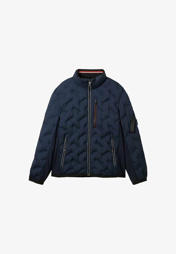 TOM TAILOR Hybridjacke mit dünner Kapuze - Light jacket - sky captain blue