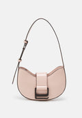 Calvin Klein Jeans OFF DUTY ROUND SHOULDERBAG - Handbag - pale conch