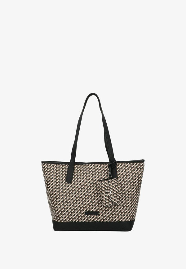 TOM TAILOR XENIA ZIP SHOPPER L - Handbag - black