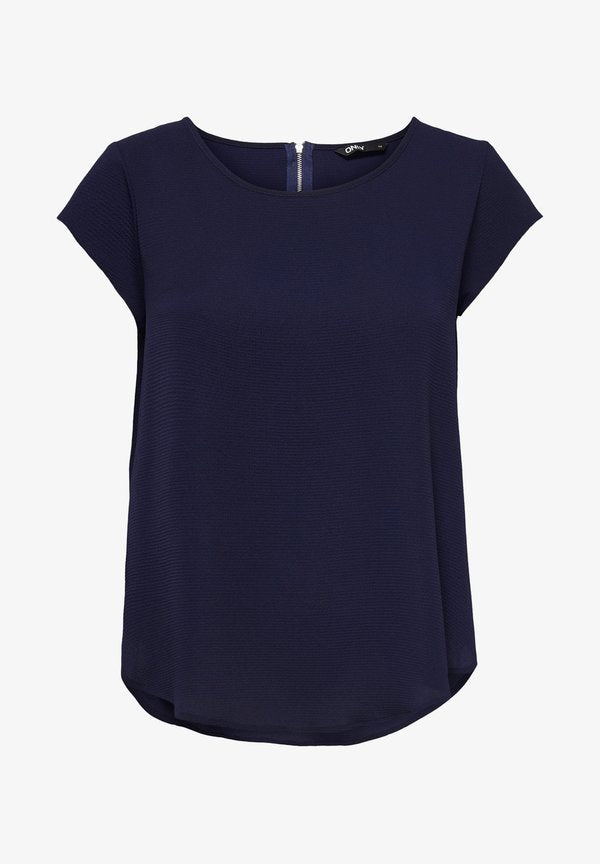 ONLY ONLVIC SOLID - Blouse - evening blue