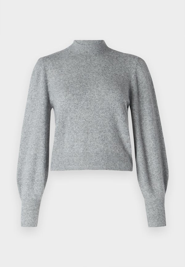 Vero Moda Petite VMDOFFY - Jumper - medium grey melange