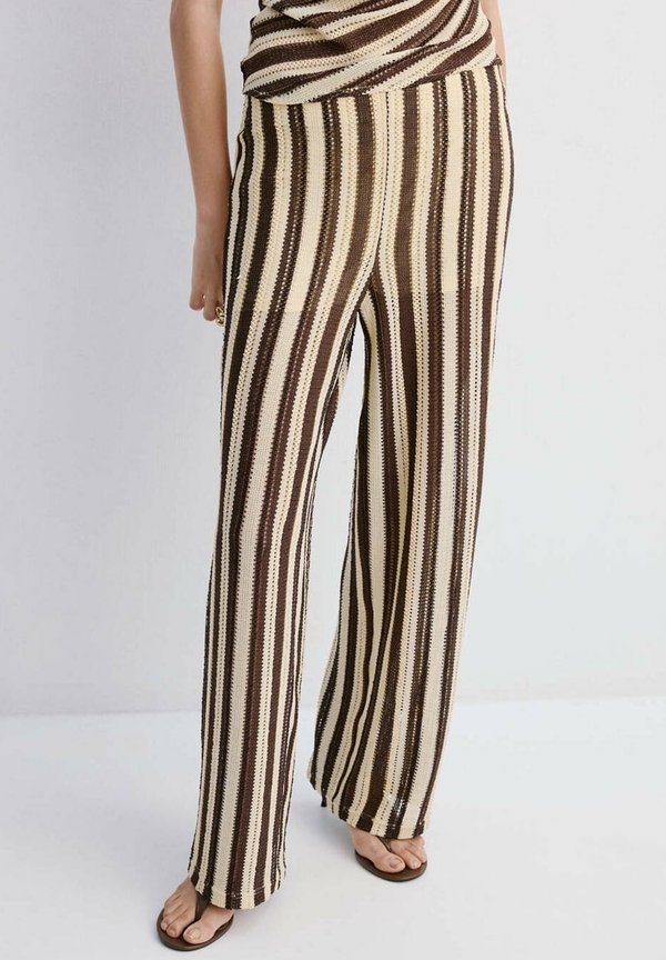 Mango ADULT - Trousers - dark brown