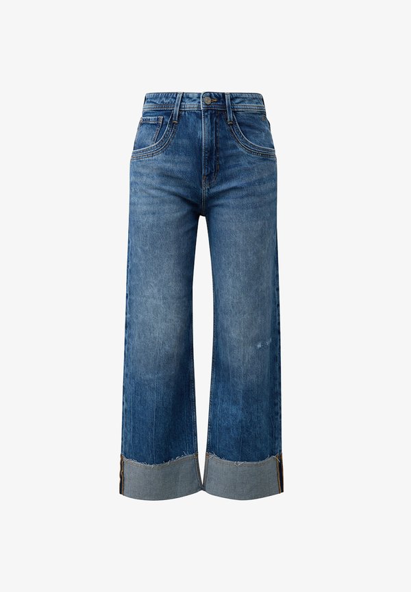 s.Oliver SURI - Straight leg jeans - blau