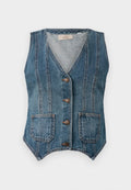 JXFAIZA DENIM WAISTCOAT  Media 1