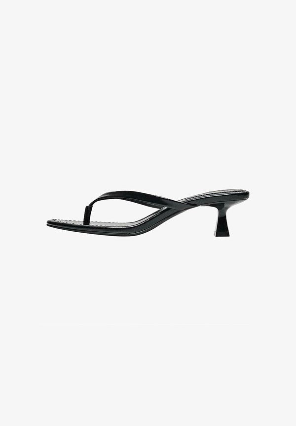 Bershka HEEL  - T-bar sandals - black