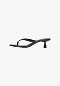 Bershka HEEL  - T-bar sandals - black