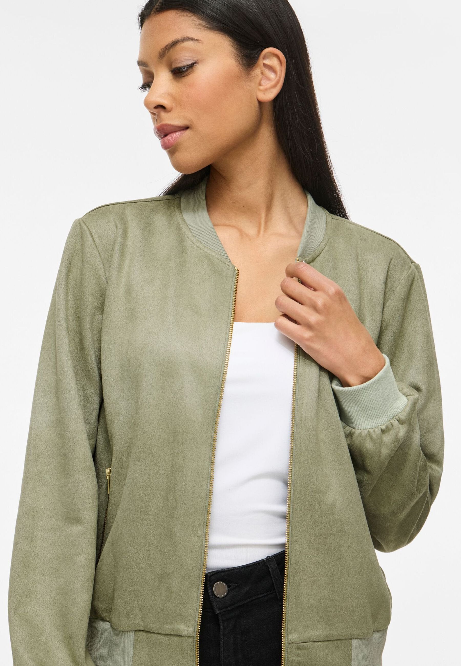 VILA bomber VIHANSE Zipper