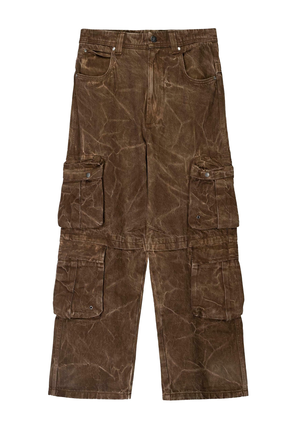Bershka ACID WASH - MULT BAGGY