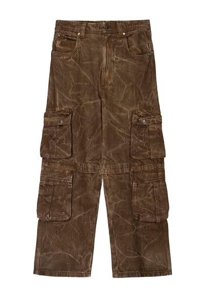 Bershka ACID WASH - MULT BAGGY