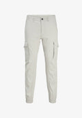 Jack & Jones JPSTPAUL FLAKE - Cargo trousers - glacier gray