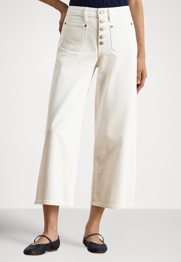 Lauren Ralph Lauren HIGH-RISE WIDE-LEG CROPPED JEAN