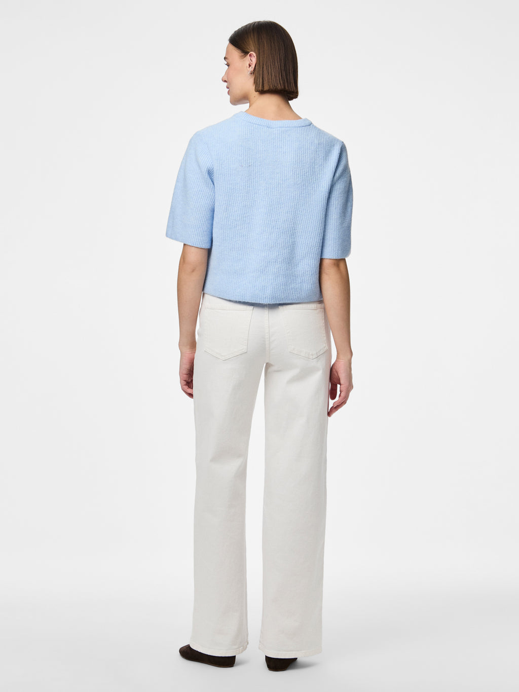 Pieces Knitted PCSILLY short sleeved