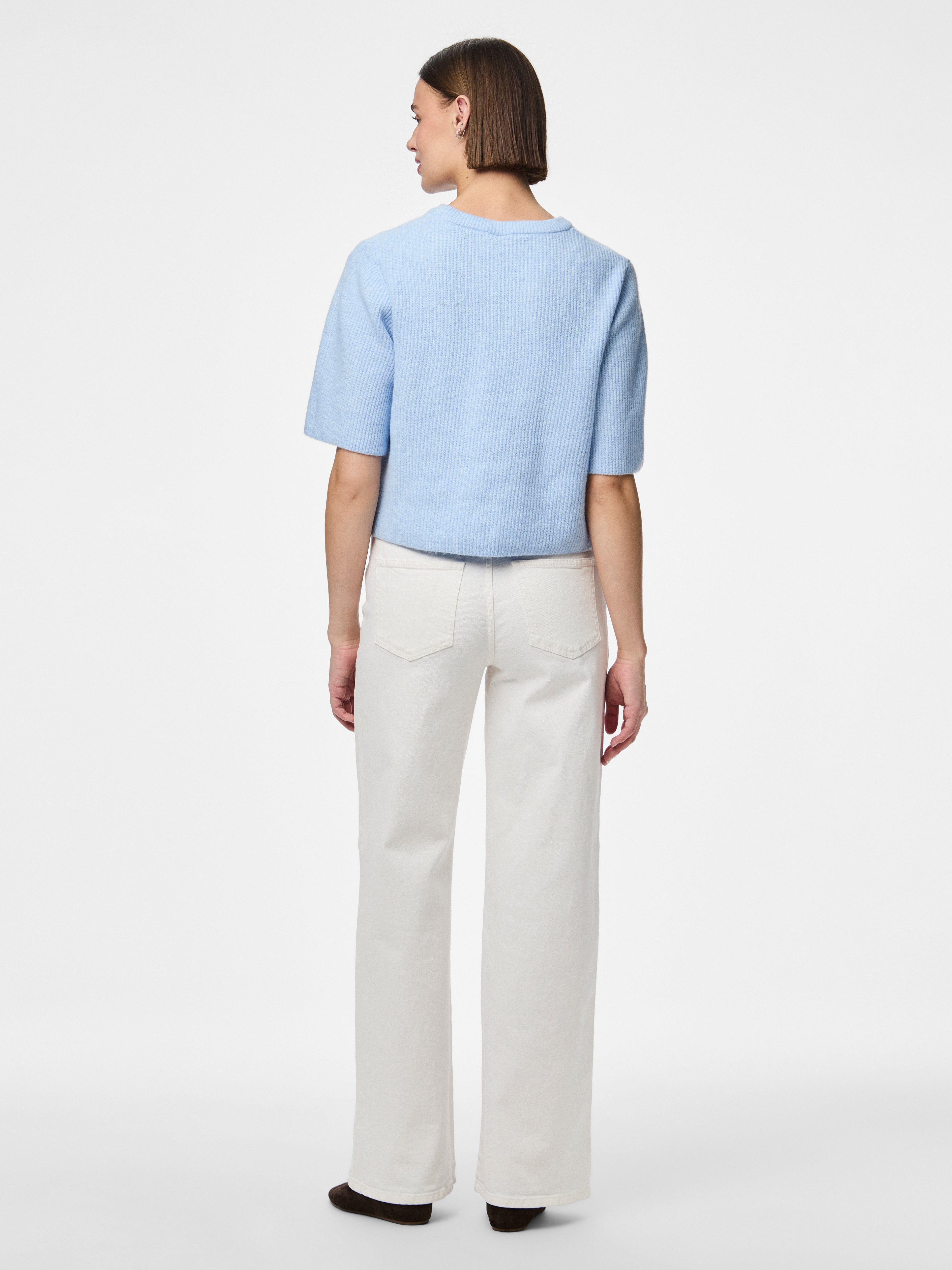 Pieces Knitted PCSILLY short sleeved