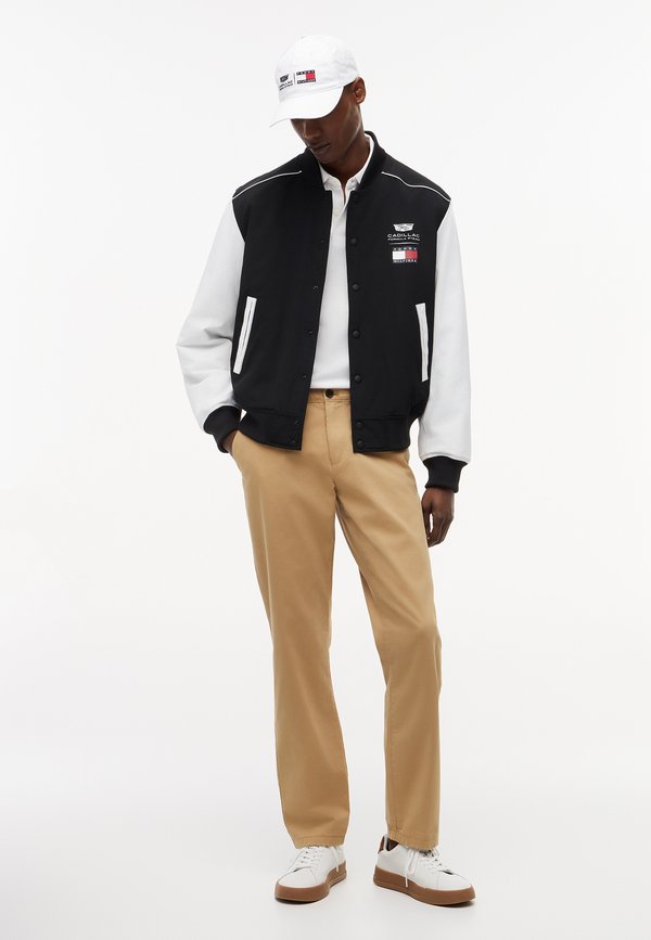 Tommy Hilfiger TH X CADILLAC FORMULA 1 TEAM BOMBER JACKET UNISEX - Bomber Jacket - black/white