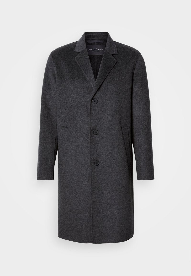 COAT DOUBLE FACE WELT POCKETS LAPEL & COLLAR Media 1
