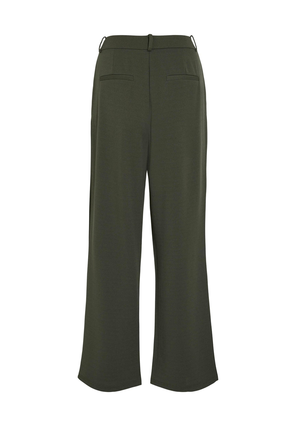 VILA VICLUA HW WIDE BUTTON PANTS- NOOS