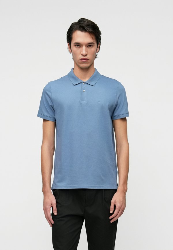 Calvin Klein REFINED - Polo shirt - dusty sailor blue