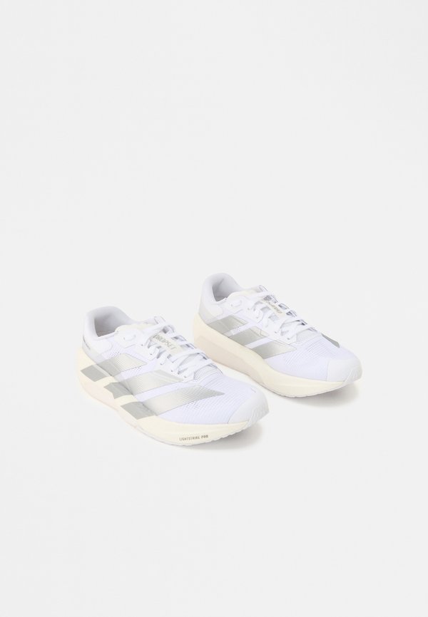 adidas Performance ADIZERO DROPSET PRO - Training shoe - footwear white/silver-coloured metallic