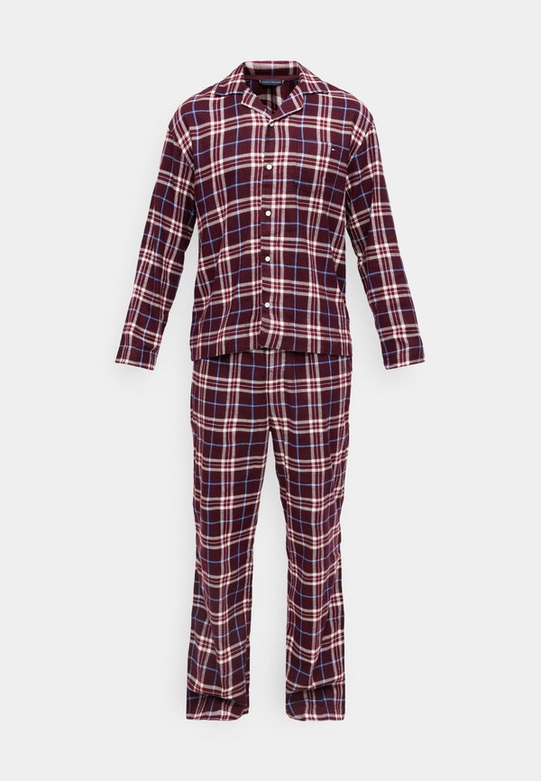 Tommy Hilfiger ORIGINAL RELAXED BOXED - Pyjamas - burgundy