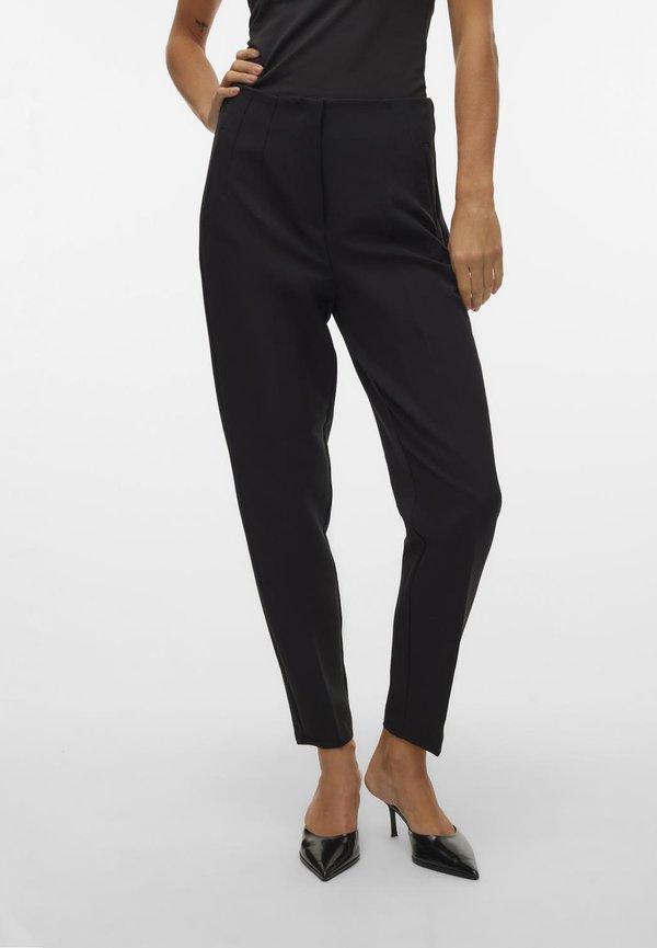Vero Moda VMLINA High waist - Trousers - black