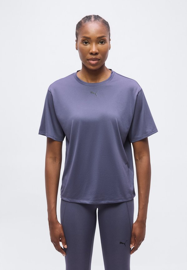 Puma TAD ESSENTIAL RELAXED TEE - Sports T-shirt - inky depths