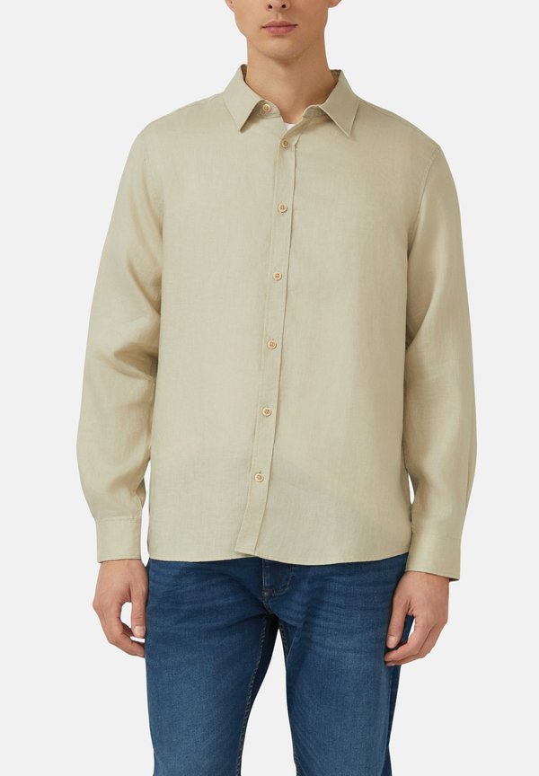 s.Oliver HEMD - Shirt - beige