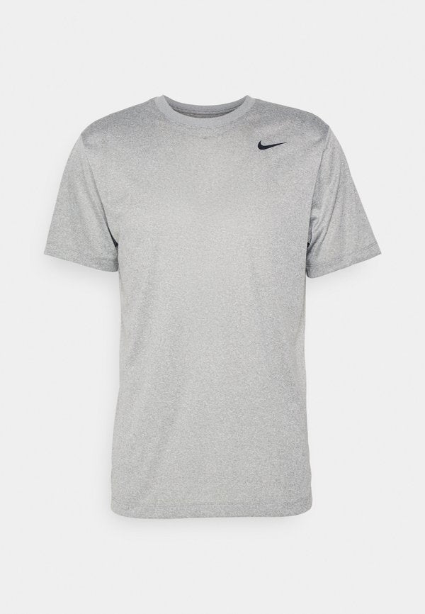Nike Performance TEE RESET - Sports T-shirt - tumbled grey/flt silver heather/black
