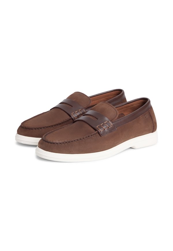 Tommy Hilfiger FLAG LEATHER PENNY LOAFERS