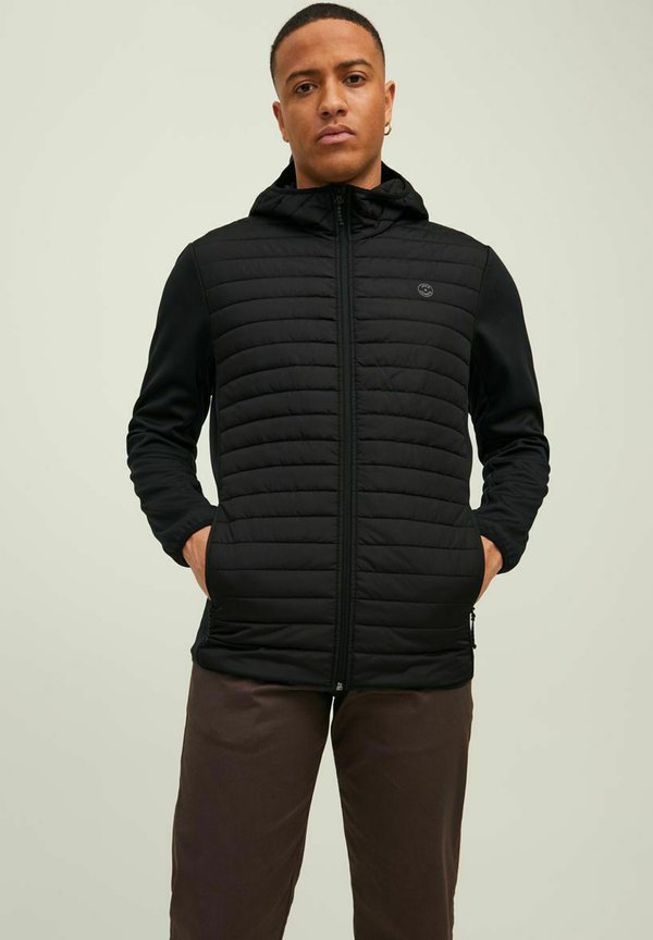 Jack & Jones JJEMULTI QUILTED JACKET - Light jacket - black 3