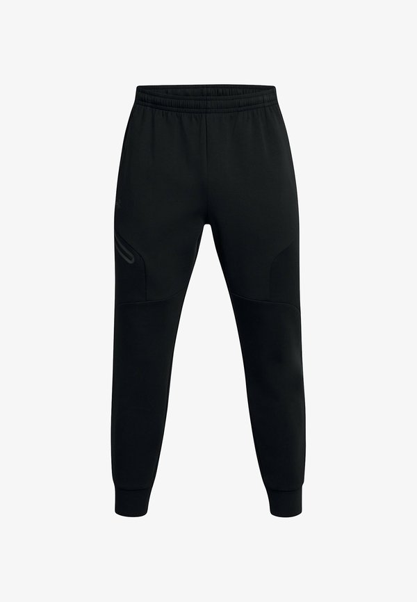 Under Armour UNSTOPPABLE FLEECE - Tracksuit bottoms - black