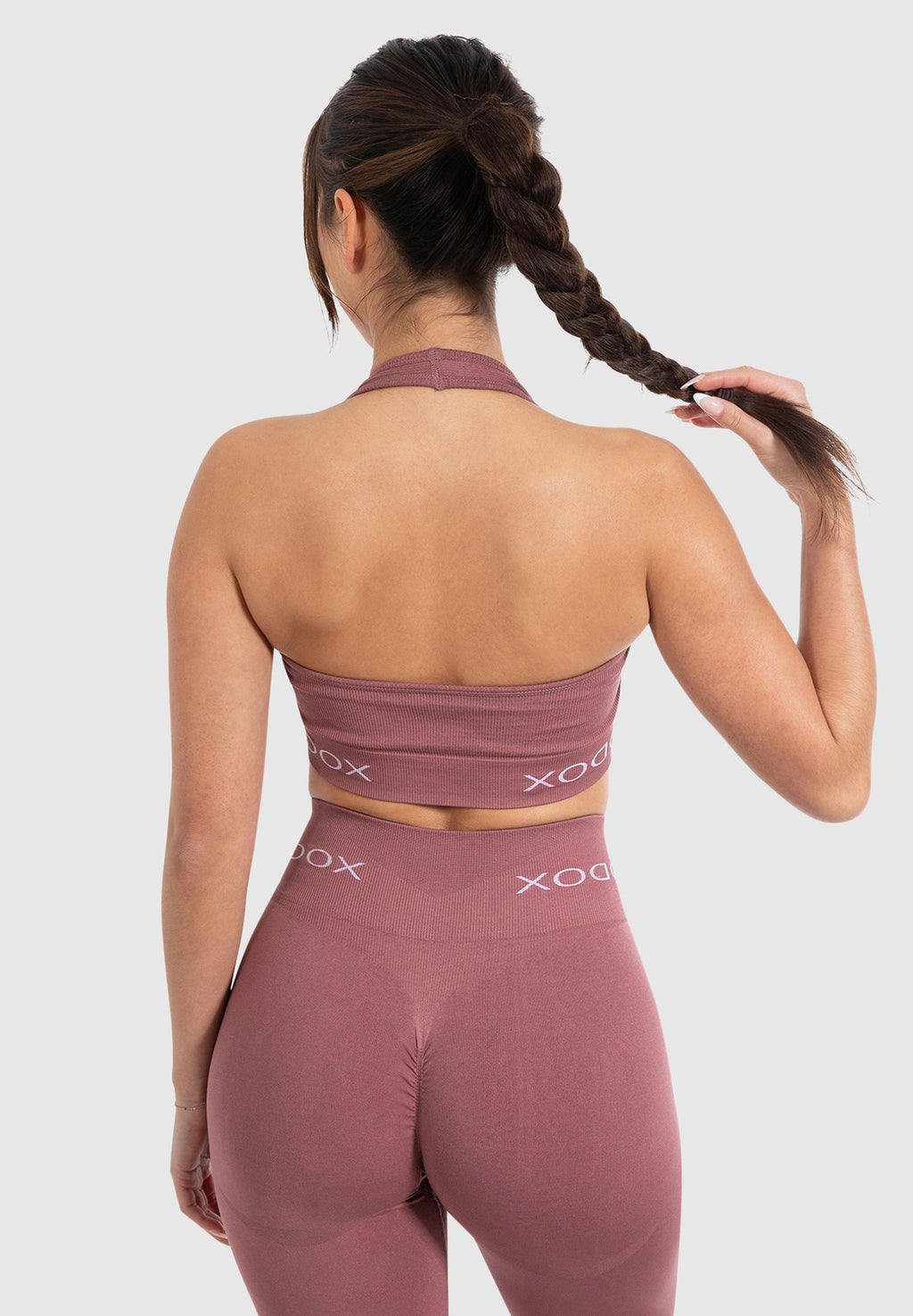 Smilodox AZURA RIBBED NECK HOLDER BRA