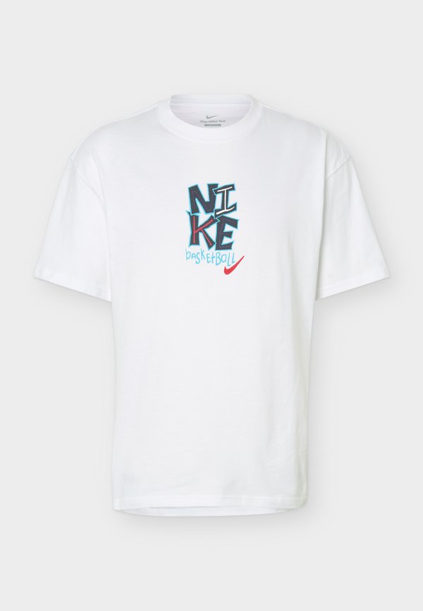 Nike Performance TEE M90 SUMMIT - Print T-shirt - white