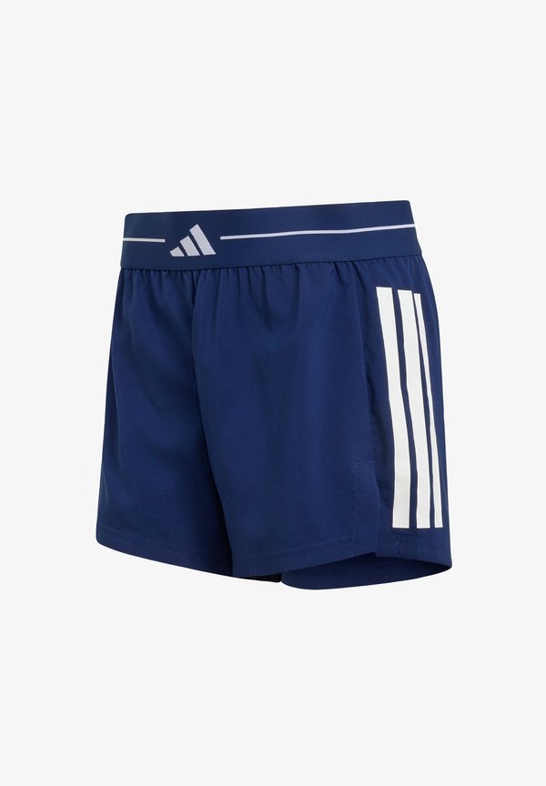 adidas Performance HYPERGLAM 3-STRIPES WOVEN SHORTS - Sports shorts - dark blue