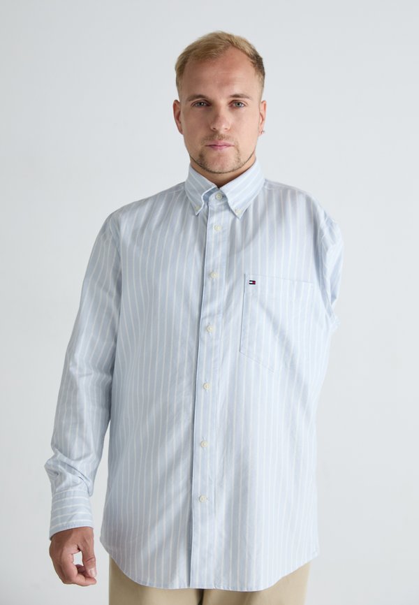 Tommy Hilfiger ADAPTIVE REGULAR FIT STRIPE OXFORD SHIRT