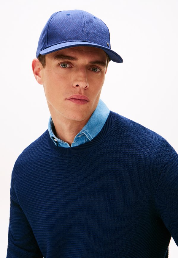 Tommy Hilfiger CORPORATE FLAG JACQUARD BASEBALL CAP - Cap - space blue