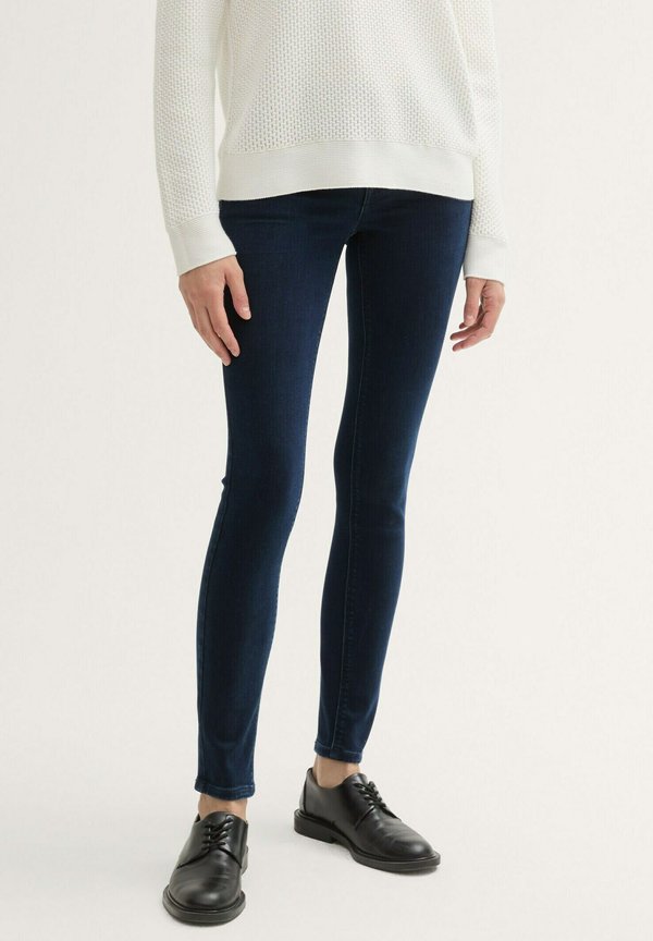 TOM TAILOR TTALEXA SKINNY FIT - Jeans Skinny Fit - dark stone blue black denim