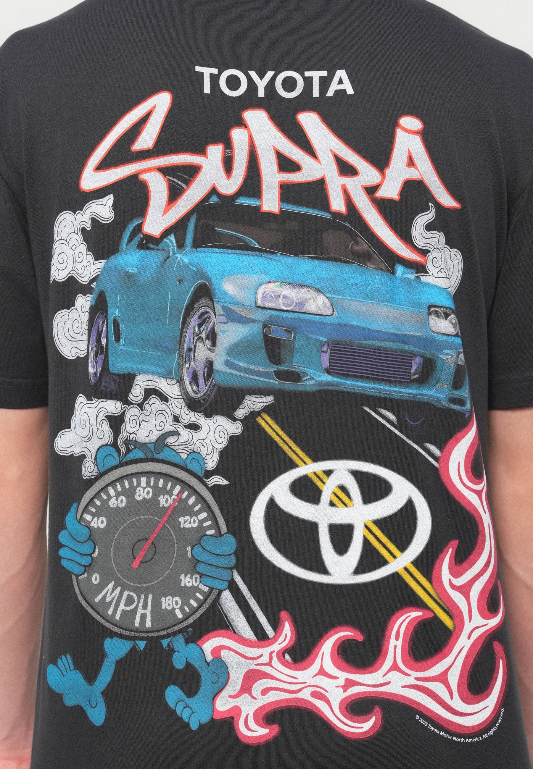 Hollister Co. AUTO TOYOTA SUPRA LIC TEE
