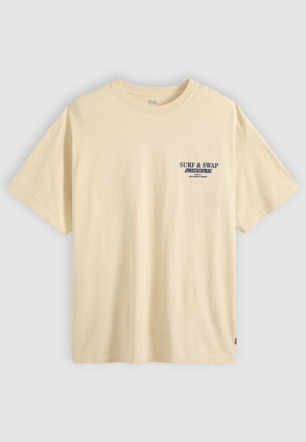 Levi's® VINTAGE FIT TEE - Print T-shirt - rutabaga