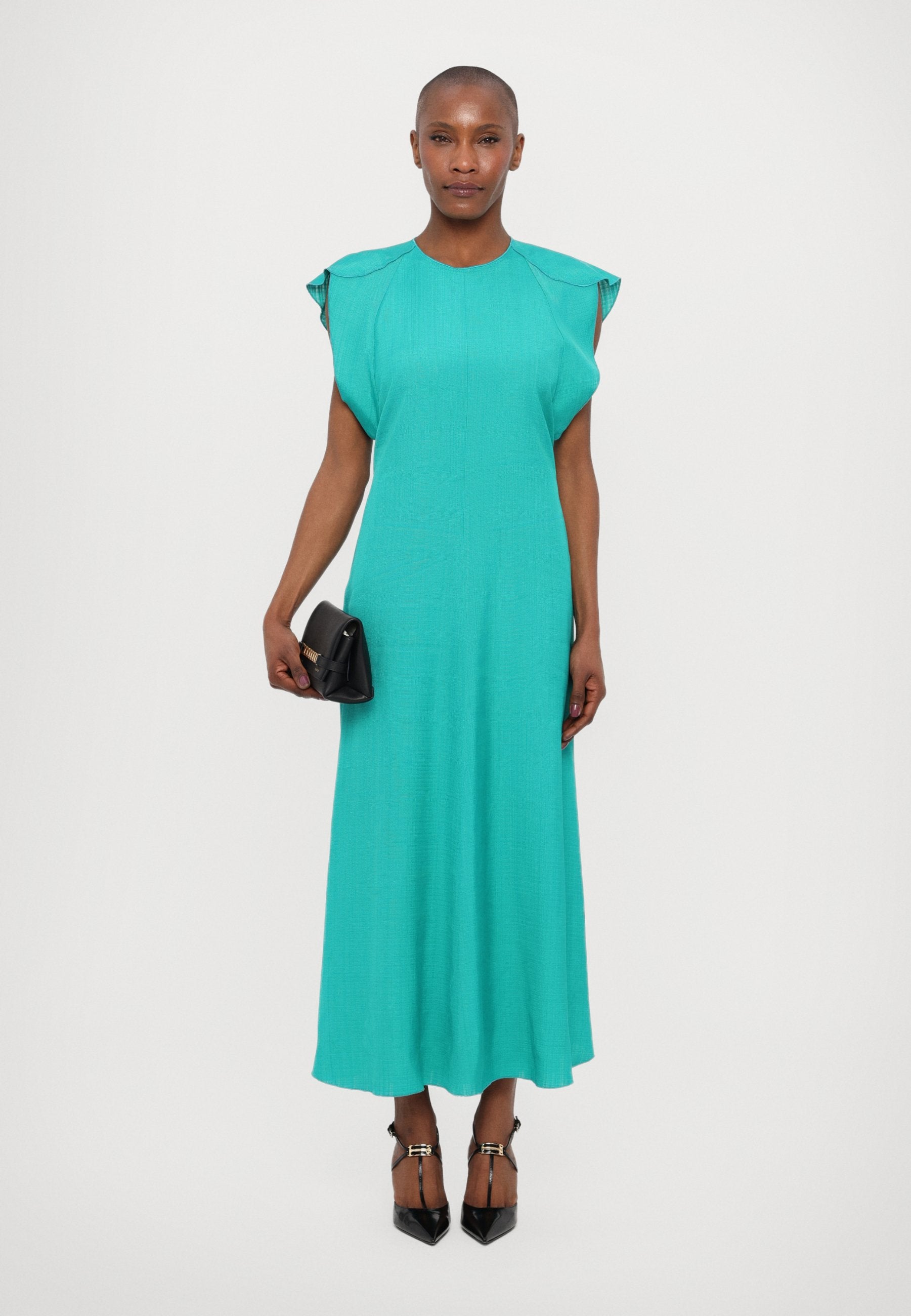 Victoria Beckham FOLDED SLEEVE DRESS