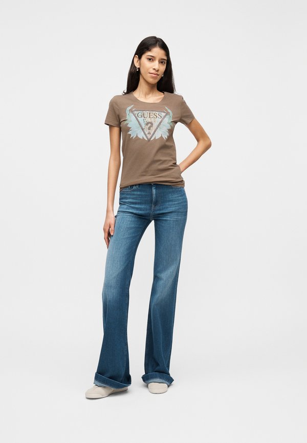 Guess FLOWER TRIANGLE TEE