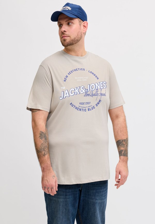 Jack & Jones Plus Size - Print T-shirt - moonbeam