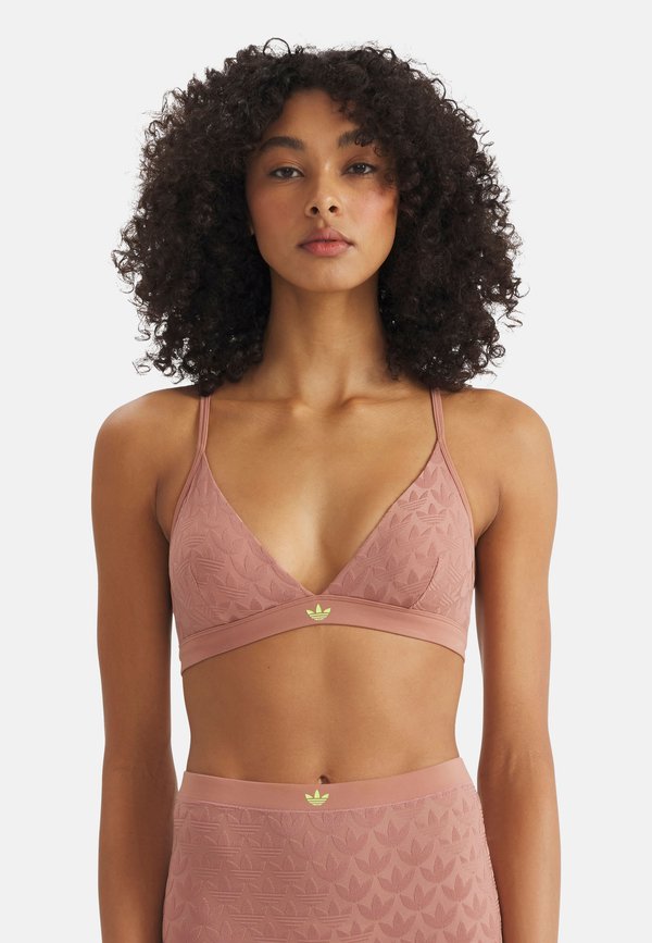 adidas Originals Triangle bra - clay