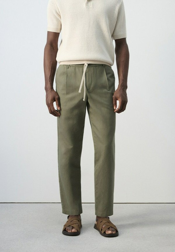 Mango Trousers - green