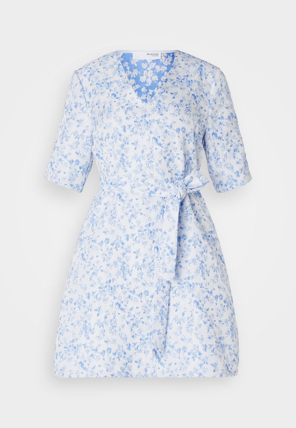 Selected SLFDAIMI KIRSTEEN V NECK DRESS