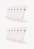 Puma 6 PACK - Sports socks - white