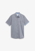 TOM TAILOR Shirt - navy blue horizontal structure